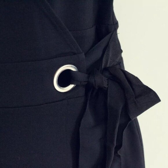 The Limited Women's Navy‎ Blue Ponte Dress Size Medium - Picture 3 of 9